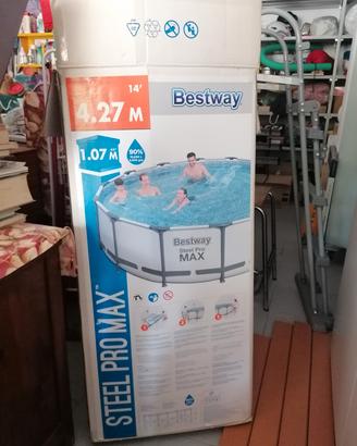 Bestway piscina Steel Max Pro 4.27 x 1.07 + pompa 