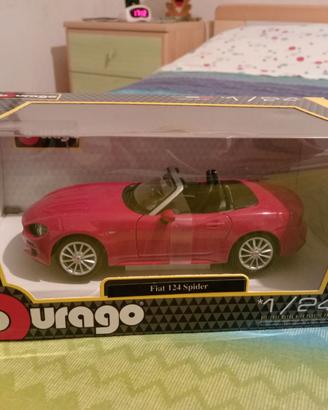 Bburago Fiat 124 spider 1/24 