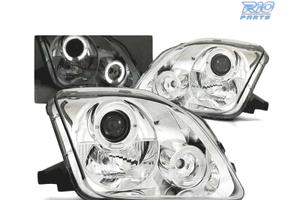 FARI OCCHI ANGELICI HONDA PRELUDE 97-01 CROMATI