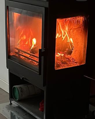 Stufa a legna Panadero Ambar Trivision