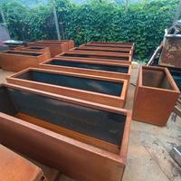 Fioriere  varie misure in corten