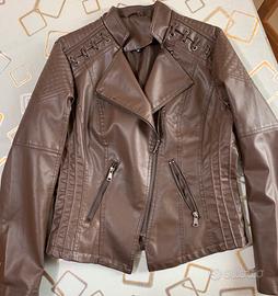 Giubbino in ecopelle da donna