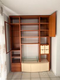 Mobile soggiorno / libreria a parete – 192 x H 268