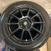 CERCHI SPARCO + GOMME BRIDGESTONE M+S