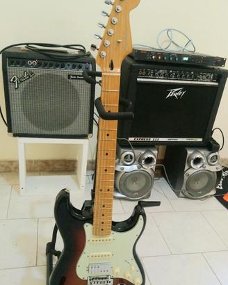 amplificatori chitarra elettrica Fender Peavey