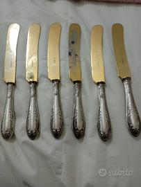 Set posate per dessert o frutta vintage