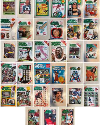Lotto 33 riviste Guerin Sportivo 1975-79 Mondiali 