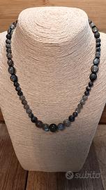 Collana in Labradorite Naturale A+ energetica