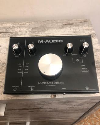 Scheda audio M-Audio (M-Track 2X2M / C-Series)