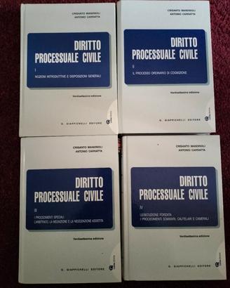 Diritto processuale civile Mandrioli Carratta 
