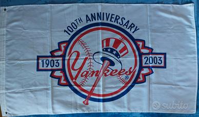 Bandiera New York Yankees 100th Anniversary 152x84