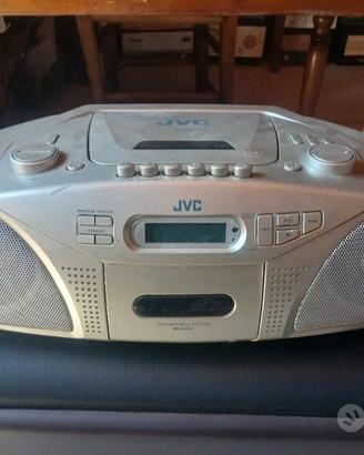 radio registratore lettore CD JVC
