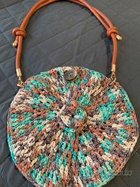 Borsetta uncinetto fatto a mano