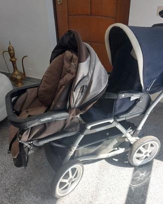 passeggino doppio sterzante 
