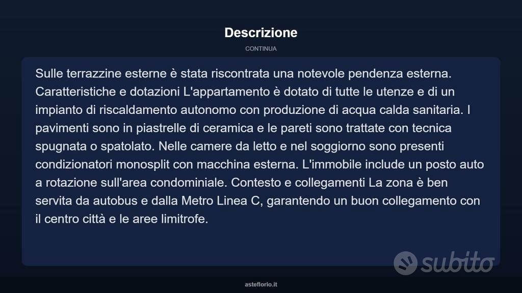 Appartamento – Roma, Torre Maura, Torre Spaccata - Vista 5