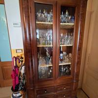 Mobiletto vetrina per bicchieri o libreria