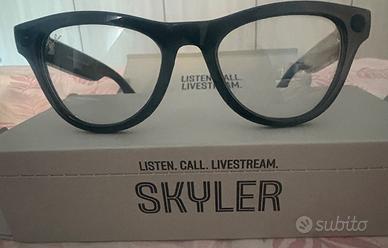 Ray-ban Meta Skyler Cerulean Blue Transitions