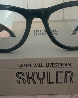 Ray-ban Meta Skyler Cerulean Blue Transitions