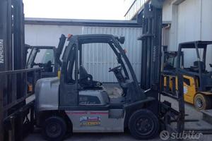 Carrello elevatore diesel nissan ricondizionato