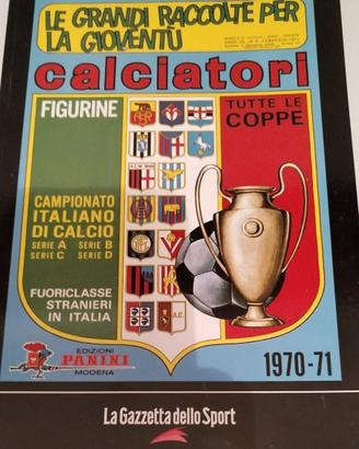 Album figurine Panini anni 70 ristampa