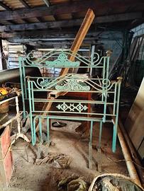Letto in ferro battuto 