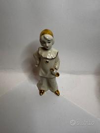 Pierrot Porcellana ZUMAS Vintage - Dettagli Oro
