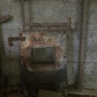 Portellone in ferro ex forno panificio
