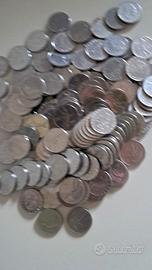lotto 1 kg di monete tutte da 50 lire per jukebox