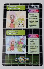 Carta Digimon 1999 Lenticolare - Tanemon/Palmon
