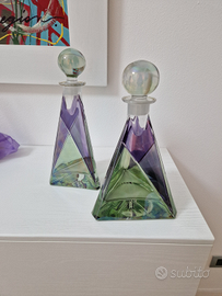 Coppia di bottiglie vintage