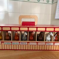Melissa & Doug scuderia con cavalli
