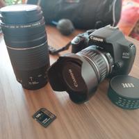 CANON 1200D + obbiettivo + accessori