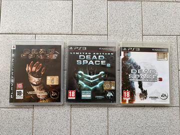 Trilogy Dead Space 1-2-3 - ps3 -Completi ita
