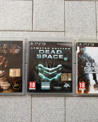 Trilogy Dead Space 1-2-3 - ps3 -Completi ita