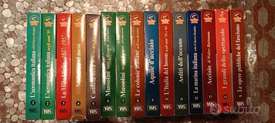 16 VHS SERIE "I QUADERNI DELL'ISTITUTO LUCE"