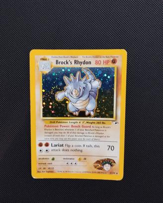 Pokémon brock's rhydon Gym heroes 