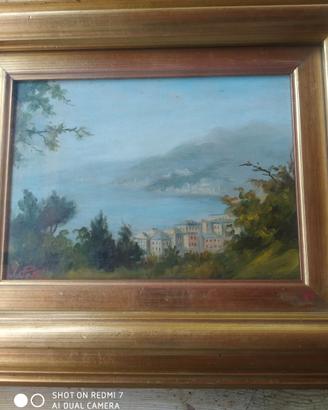 Quadro paesaggio marino