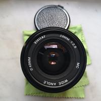 VIVITAR MC 28mm f/2.8 WIDE ANGLE attacco Canon FD