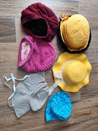 cappelli invernali/estivi