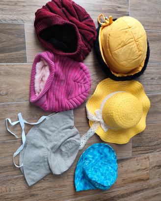 cappelli invernali/estivi