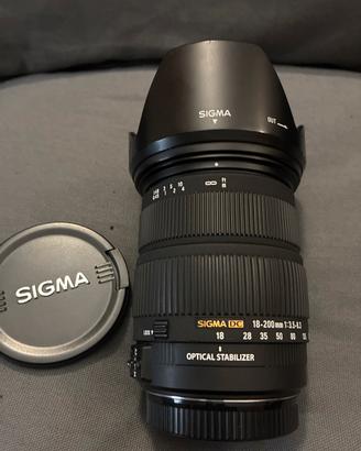 Sigma 18 200 stabilizzato x Canon (leggi bene)