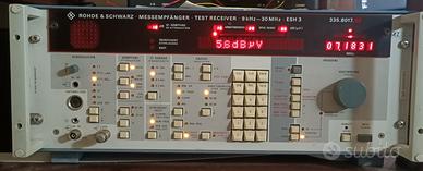 ricevitore PROFESSIONALE Rohde schwarz ESH 3 tratt