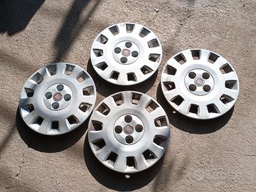 4 coppette originali FIAT cerchio 14"