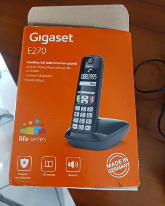 Cordless con tasti grandi marca Gigaset mod.E270