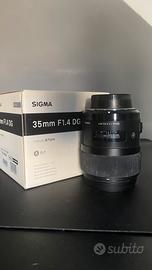 Sigma 35mm f/1.4 DG HSM Art per Nikon - Obiettivo
