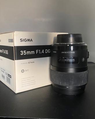 Sigma 35mm f/1.4 DG HSM Art per Nikon - Obiettivo