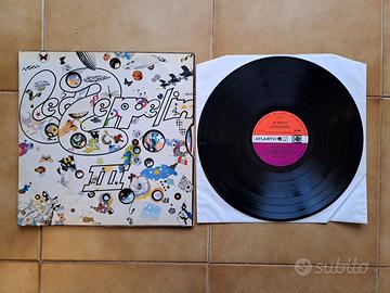 Lp LED ZEPPELIN - III rarissimo UK press tre 3