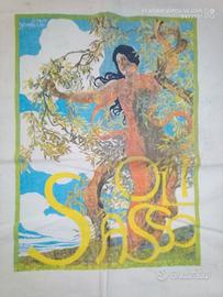 Oli Sasso shopper bag vintage in tessuto 