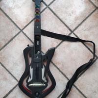 Wii - Guitar Hero Warrior of rock Chitarra + Gioco