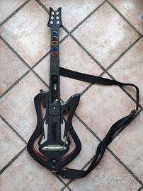 Wii - Guitar Hero Warrior of rock Chitarra + Gioco